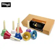 Stagg HB-SET 8-Note Multi-Color Hand Bell