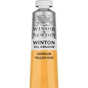 Winsor & Newton 200ml Winton Oil Colour Paint Tube Artist Cadmium Yellow Hue