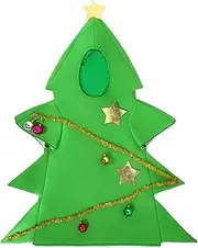 [Dickly] Children Christmas Tree Costume Dress up for Prop Xmas Eve Holidays Masquerade