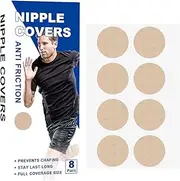 [Generic] Nipple Plasters for Runners | Running Nipple Guards Strong Adhesion - Breathable Tape & Supplies Nipple Cover Comfortable Protection