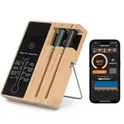 2-Probe Wireless Meat Thermometer 500FT Bluetooth Smart Instant Read Food Therm