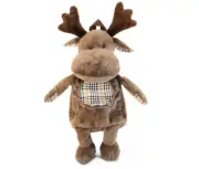 Stylish Plush Backpack - Moose