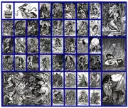 Don Paresi's FATAL BEAUTY Common Trading Card Set-Direct from Artist/Publisher