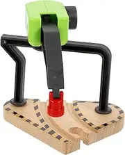 HOOTNEE Rounded Safe Children Crane Toy Train Crane for Kids Railway Crane Toy