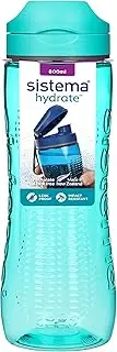 Sistema Tritan Active Sports Water Bottle | 800 ml | Leakproof Water Bottle | BPA-Free | Assorted Colours