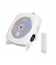 CD Player Bluetooth Speaker USB Player AUX Boombox Wall Mountable and Desk Stand