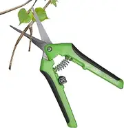 Garden Scissors, Gardening Shears - Multifunctional Plant Shears with Ergonomic Handle, Gardening Scissors with Safety Lock
