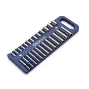 Olsa Tools Portable Magnetic Socket Organizer Tray Fits Deep & Shallow Sockets B