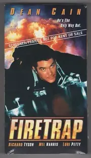 Firetrap (Factory Sealed Promo VHS Screener) Dean Cain & Lori Petty