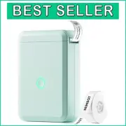 Stylish Portable Label Printer with Bluetooth - Perfect for Quick Labeling Tasks