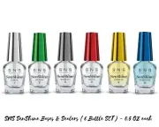 SNS Healthy Natural Nails - Bases & Sealers - Senshine - Set 6pcs - 0.5 oz each