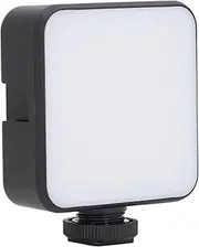LED Video Light, 2500K to 9000K CRI≥95 Portable Camera Lights, with 1/4 Inch Screw, 3 Cold Shoe, 64 LED Beads for Photography, Vlog