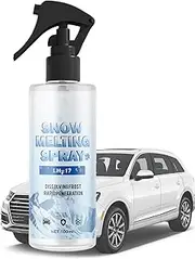 Spray,Car Glass Defog and Deicing Spray 100ml | Auto Windshield Defroster Deicing Spray for Car Windshield Window Wipers and Mirrors