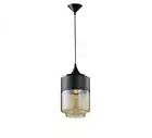 Light Fixture Avenue Lighting HF9114-BK/BZ Robertson Blvd Pendant Black Stylish