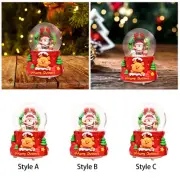 Christmas Snow Globe Music Box Dorm Daughter Party Friend Lighted Snow Globe