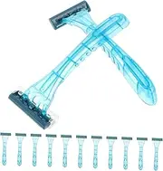 WOFASHPURET 20pcs Disposable Razors for Men Travel Friendly Shavers for Body and Face Hair for Go Grooming and Versatile Hair Removal Needs