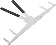 VICASKY Eyebrow Measuring Tool Ruler for Accurate Eyebrow Positioning Professional Measuring Tool for Tattoo Artists and Home Use Portable Brow Shaping Ruler for Precise Measurements