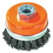 Walter Surface Technologies Cup Brush,0.020" Dia.,8600 RPM 13G404 Walter Surface