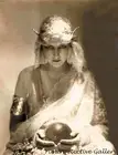 Fortune Teller with Crystal Ball - Historic Photo Print