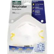 (5-2pk)-Safety Works N95 Harmful Dust Respirator W/Valve NIOSH SWX00311-01