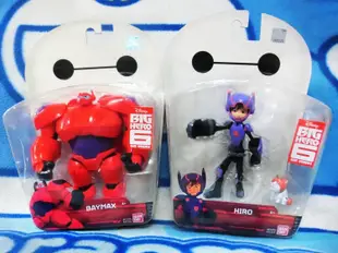 正版 BANDAI 大英雄天團 5吋 盔甲杯麵 紅色 火焰 白色 阿廣 Big hero 6 可動人形 公仔 人偶