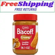 Biscoff Cookie Butter, Lotus Creamy Nut-Free Spread, 14.1 oz Jar