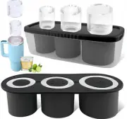 Silicone Ice Cube Tray for 40oz Tumbler Easy Release Reusable ice maker Mold