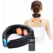 TENS Unit Neck Massager Machine Heated EMS Muscle Stimulator Pain Relief