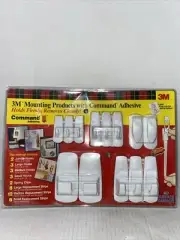3M Command Strips 17072 Jumbo,Large,Medium,Small Hooks Large,Medium,Small Strips