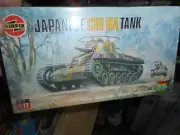 NOS Airfix Japanese Chi Ha Tank Model Kit 1/72 Scale #01319
