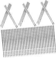 JEWEDECO Multi-Purpose Sewing Machine Needles 100pcs Embroidery Machine Needles Set
