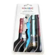 Kolorae KOL 0495, Double Puller Waiter's Friend Corkscrew, Wine Bottle Opener