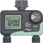 Namvo Garden Hose Water Timer - Brass Swivel Sprinkler Timer - Rain Delay / Manual Irrigation / Automatic Irrigation Control System, Hose Timer, Programmable