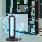 110V UVC UV Light Ozone Sterilize Germicidal Lamp Disinfection w/ Remote Control