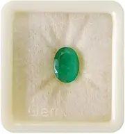 [DENMOUS] 3.25 Ratti I Astrological Value Emerald Stone I Natural Lab-Certified Zambian Quality Emerald I Loose Gemstone AAA+ Quality-AMZ16952, Small, GEMSTONE, Small, GEMSTONE