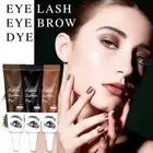 Professional Henna Eyelash Eyebrow Dye Tint Gel Eyelash Brown Black Tint Kit AU