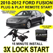 Js Alarms Remote Start Plug and Play DIY 3X Lock For 2010-2012 Ford Fusion FO1A