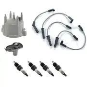 for 1994 2000 2001 2002 Jeep Wrangler 2.5L Ignition Wires Cap Rotor Spark Plugs (for: Jeep)