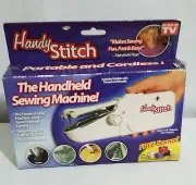 Portable Handy Stitch Battery Power Handheld Sewing Machine New