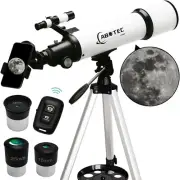 ABOTEC Telescope, 80mm Aperture Telescopes for Adults Astronomy & Kids & Beginne