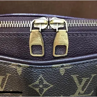 LV M40908 Monogram經典字紋Pallas紫色手提斜背兩用包