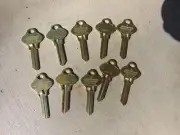 10 KEYS EVEREST PRIMUS SCHLAGE S145 KEYS UNCUT LOCKSMITH