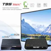 T95 MAX+ S905-X3 8K HDR 4GB DDR3 Android 9.0 Dual WiFi Bluetooth Smart TV Box