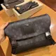 LV PM VOYAGER 黑灰 字紋 下蓋 雙扣 郵差包 M40511