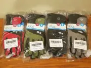 180s Torch LED AllTouch Touch Screen Gloves Black Red Green Gray S SM M MD XL