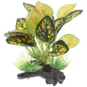 Artificial Water Plants Aquarium Fakeplants Reptile Tank Decor Fish