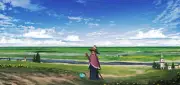 Anime magic girls witch slime digital art plains jean Playmat Game Mat Desk