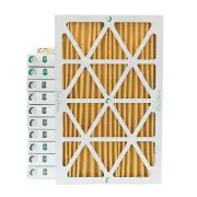 Glasfloss 16x25x2 MERV 11 AC Air Filters. 12 PACK. Made in USA.