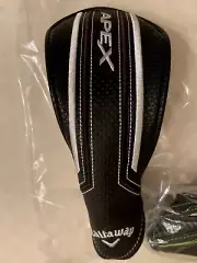 NEW CALLAWAY APEX Hybrid/Rescue Headcover Black/White (CA)