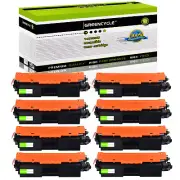 Greencycle 8PK Compatible 94X CF294X Toner Cartridge For HP Laserjet MFP M148dw